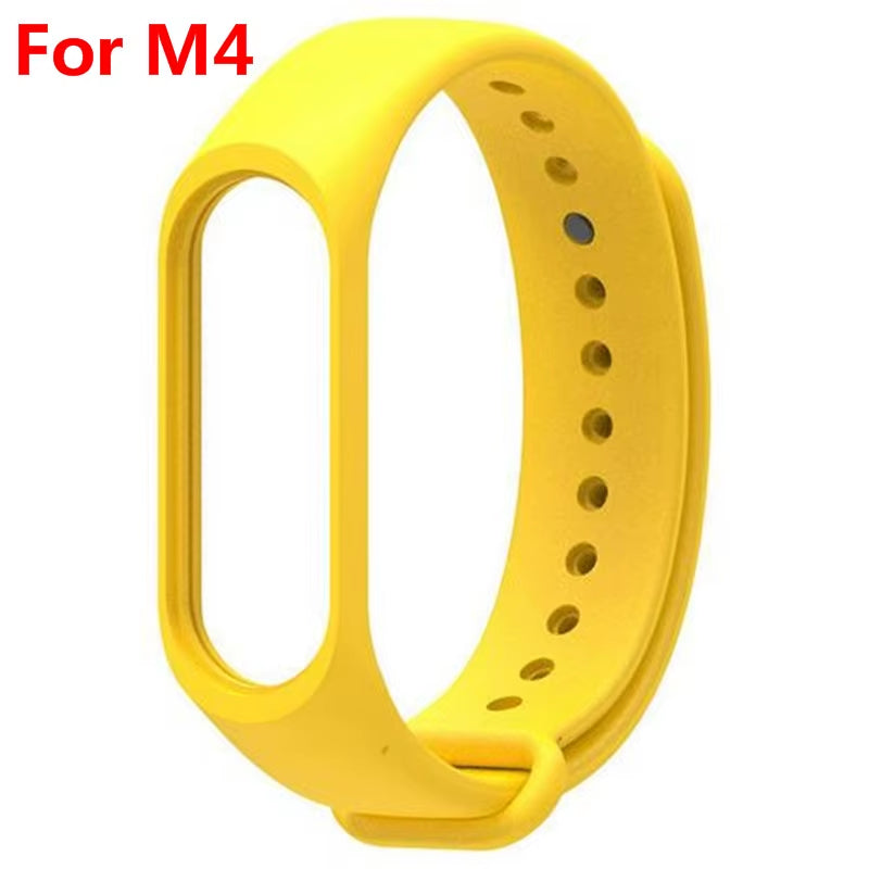 5PC Film TPU+TPE Smart Bracelet for Xiaomi Mi Band 4 Sport Strap Watch Wrist Strap for Xiaomi Mi Band 4 Bracelet Miband 4 Strap